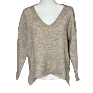 Anthropologie Pinch Oatmeal Color Sweater Women’s Size Small